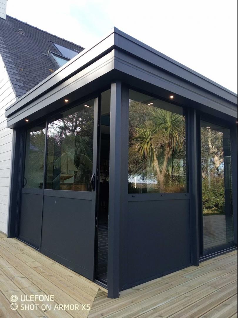 Fabricant pergola aluminium Châteaulin